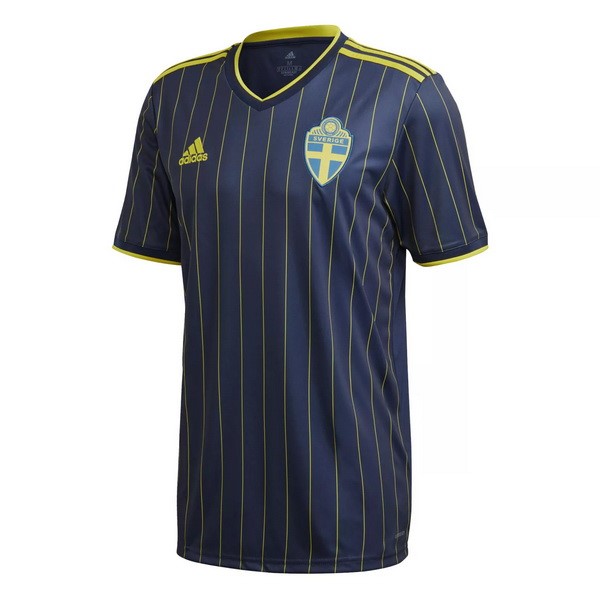 Camiseta Suecia Segunda equipo 2020 Azul